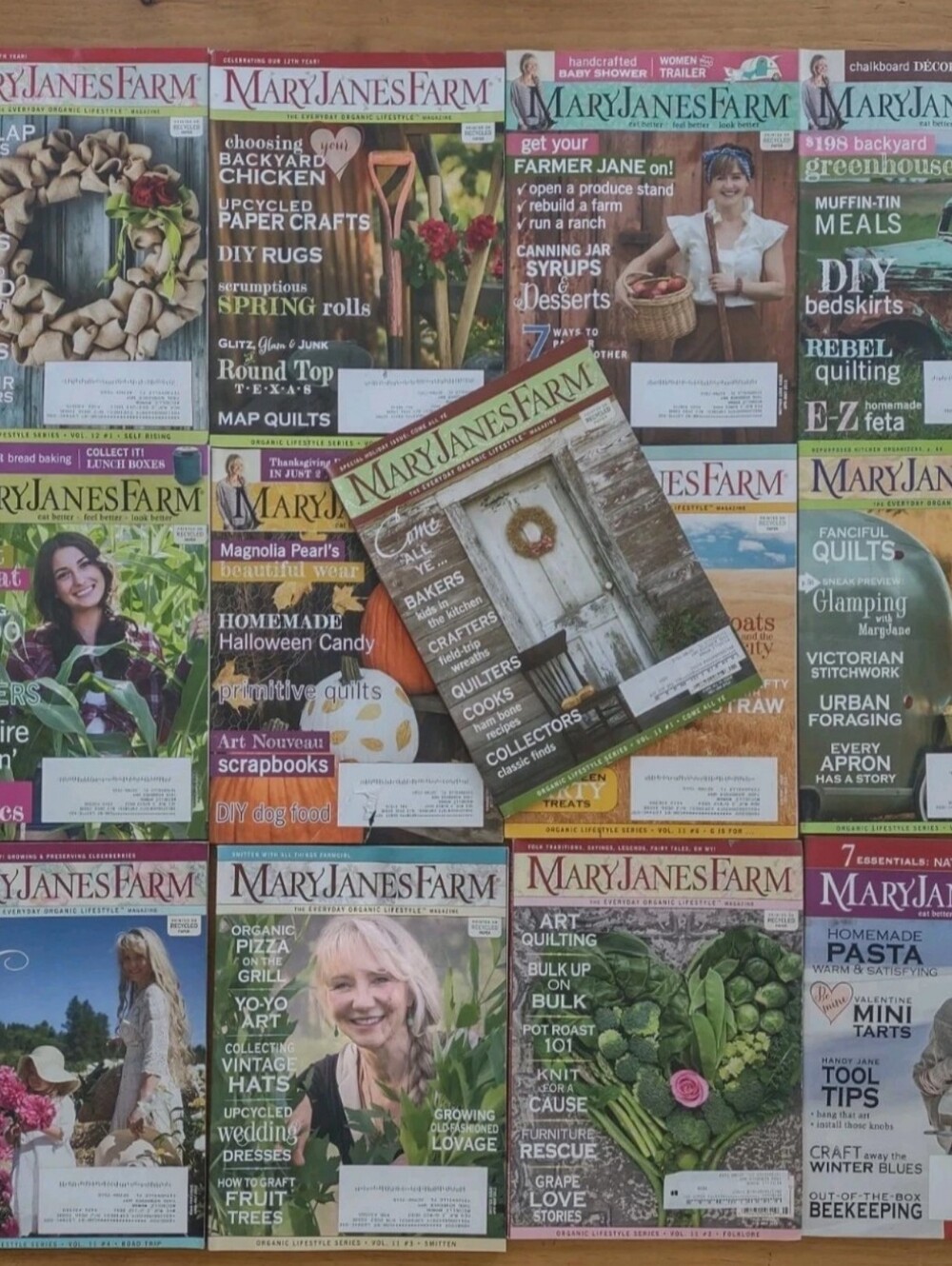 13 MaryJanes Farm Magazines 2012 & 2013